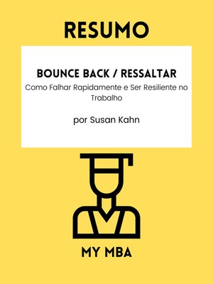cover image of Resumo--Bounce Back / Ressaltar